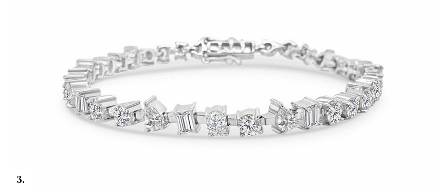 MULTI-SHAPED DIAMOND BRACELET